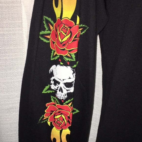 2  SONS OF ANARCHY SKULL GEMMA SKATEBOARD L/S S/S shirts shirt XL 2XL SAMCRO - Picture 5 of 7